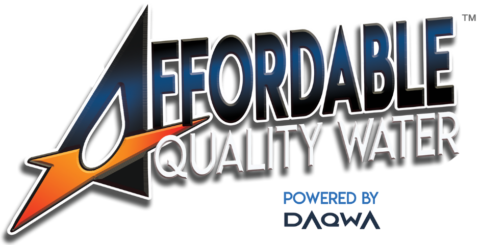 Affordable Quality Water Logo